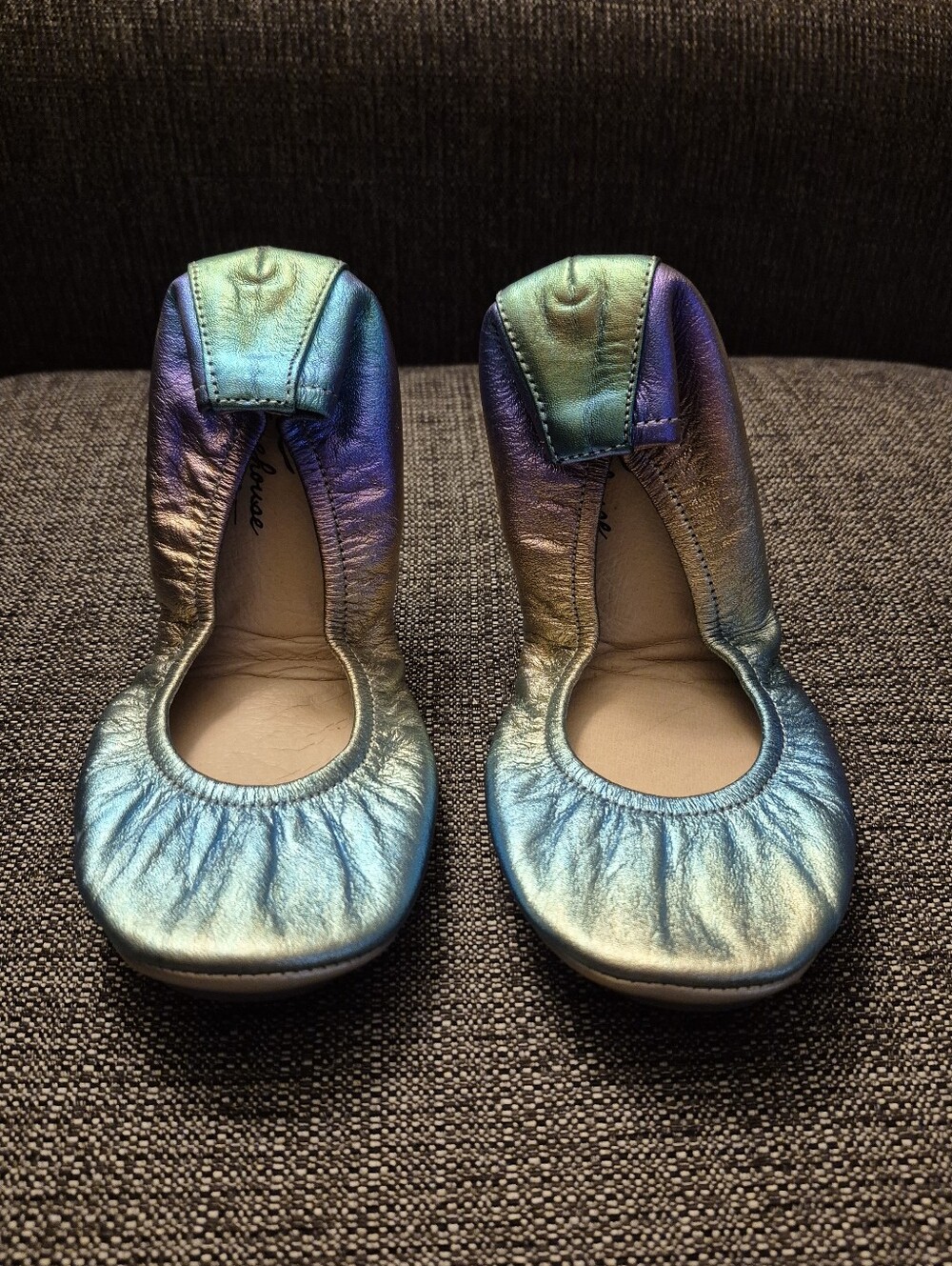The Storehouse Flats (Metallic Pastel Rainbow) Size 7
